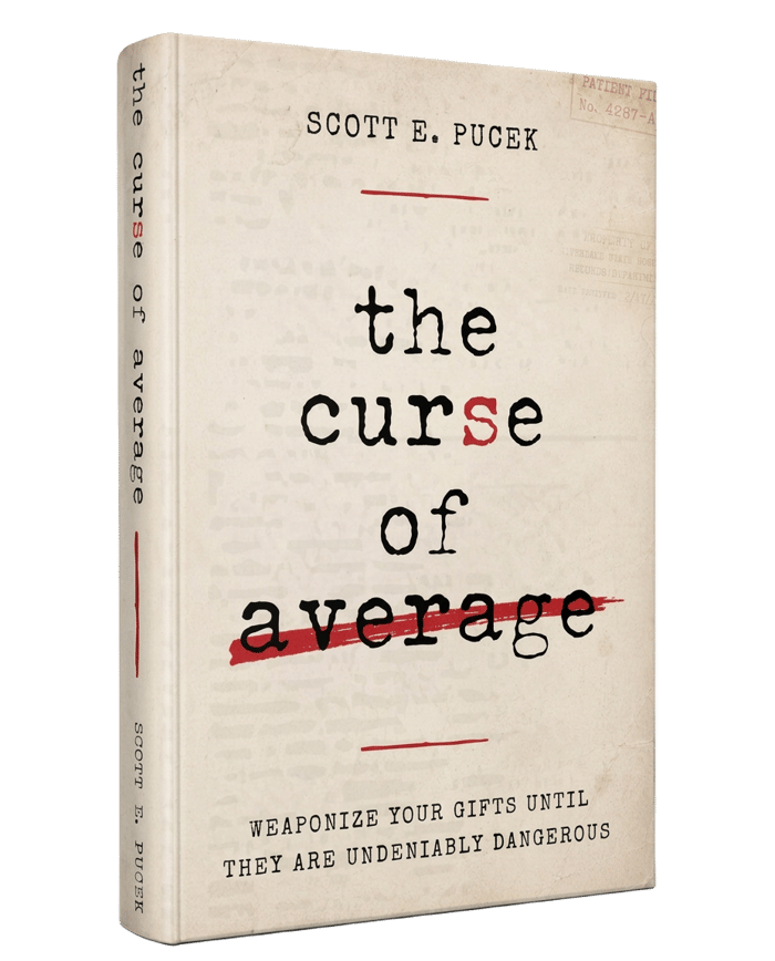 The Curse of Average book cover by Scott E. Pucek